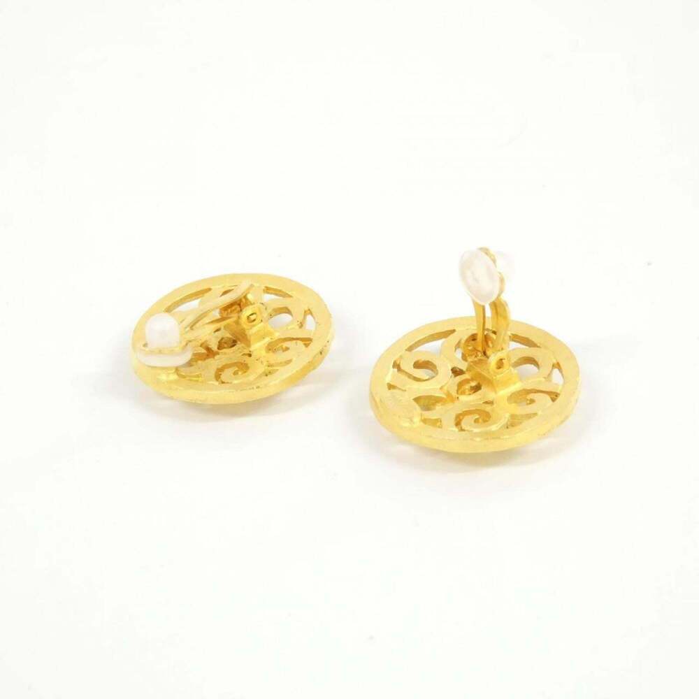 CHANEL Gold Earrings - Picture 5 of 5